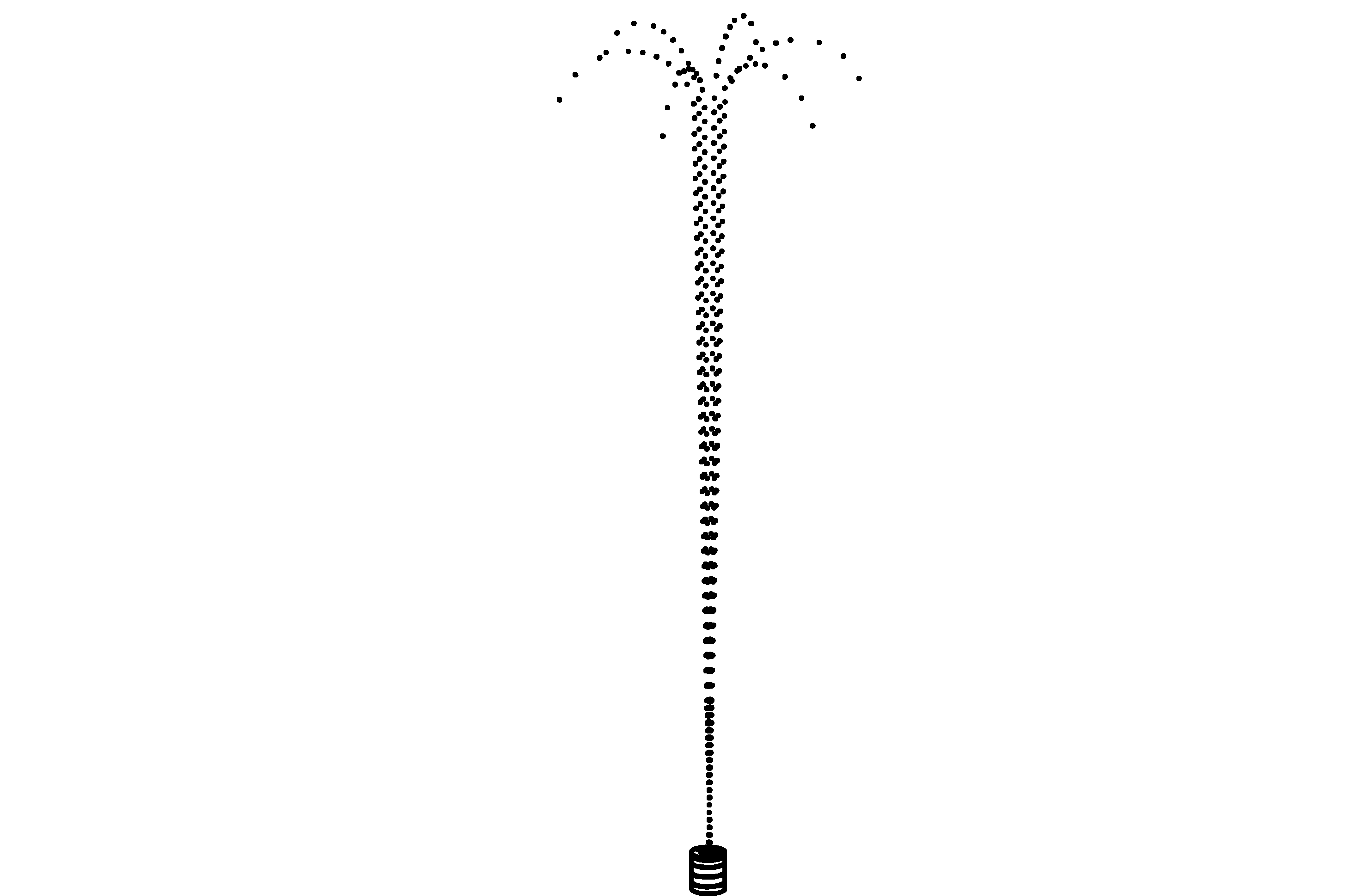 Simple Spraying Head with weak, high water jet