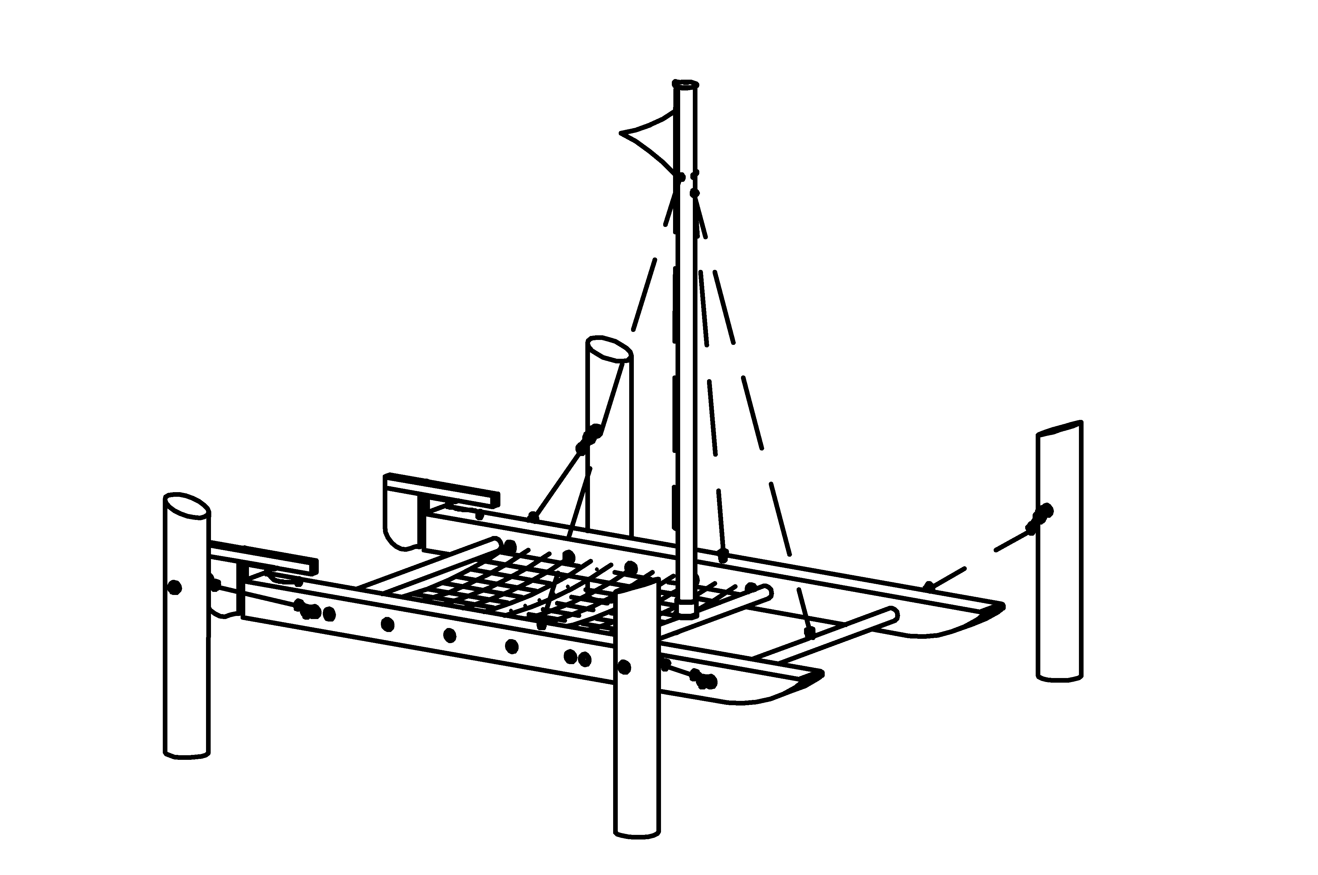 Catamaran, boat made