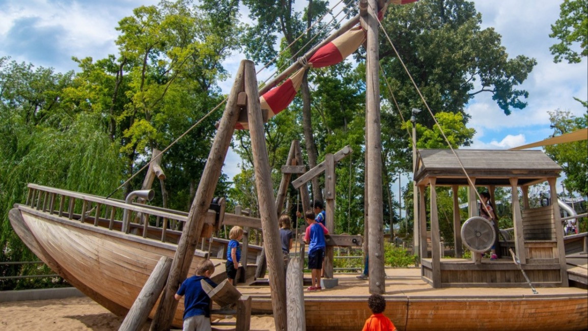 Playground Ships, Nautical Structures, and Adventure Play Vessels